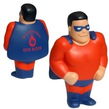 Personalized Super Hero Stress Balls