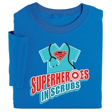 Superheroes in Scrubs T-Shirts