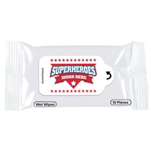 Superheroes Work Here Antibacterial Wipes