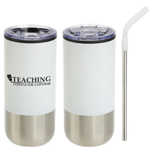 Teachers Stainless Steel Tumbler with Straw