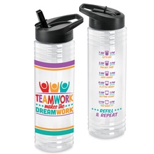 Teamwork Makes The Dream Work Sports Bottles