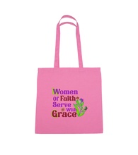 Women of Faith Cotton Tote Bag Mothers' Day Gift