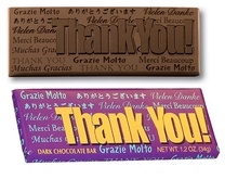 Thank You Chocolate Bars