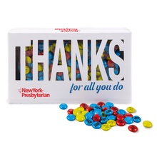 Thanks For All You Do Diecut Box with 1 lb. Stock M&M'sÂ®