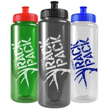 Transparent Promotional 32 oz. Sports Bottles