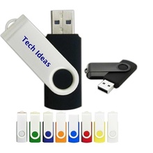 Promotional USB 16GB Swivel Flash Memory Sticks