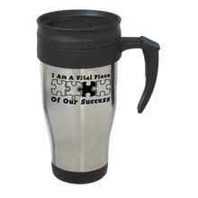 Vital Piece of Our Success Stainless Steel Travel Mug