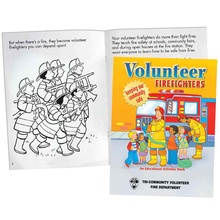 Volunteer Firefighters Kids' Activities Books