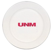 Personalized White Paper Plates