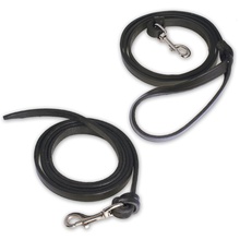 FieldKing Belgian Bridle Leather Dog Lead, Black