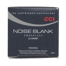 CCI, .22 Caliber Short Blank Cartridges, Smokeless
