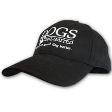 DOGS Unlimited Ball Cap, Black