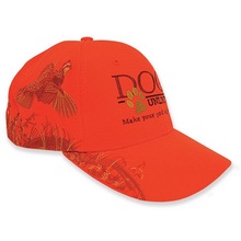 DOGS Unlimited Ball Cap, Hunter Orange, Quail