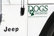 Dogs Unlimited Decal, Green