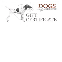 DOGS Unlimited Gift Certificate