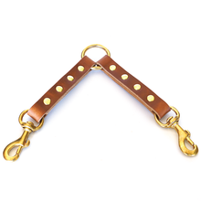 FieldKing, BTL Bridle Leather Dog Coupler, 3/4" Wide X 16" Long