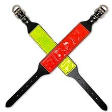 FieldKing, Field Trial Reflective Collar, Leather, 17" Long