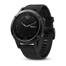 Garmin, Fenix 5 GPS Watch, Sapphire, Black