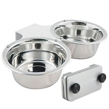Kennel Gear, Bowl System, Aluminum Yoke, 1 Quart Double