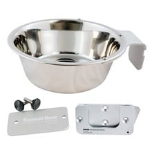 Kennel Gear, Bowl System, Stainless Steel Yoke, 1 Quart