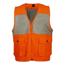 Kings Upland Vest, Blaze Orange and Khaki
