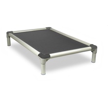 Kuranda, Anodized Aluminum Dog Bed, Smoke, 40" X 25"