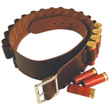 Leather Shell Belt, 12 Gauge