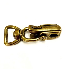Loc Jaw Snap, 3/4" Flat Eye, Bronze