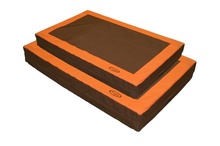 Mud River, 4" Memory Foam Dog Bed, Brown