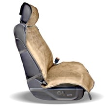 Mud River Dog Products, Fitted Shotgun Seat Cover, Taupe