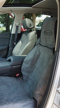 Mud River Dog Products, Fitted Shotgun Seat Cover, Grey