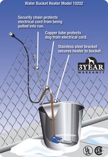 Nelson, Blue Devil Water Bucket Heater (10202)