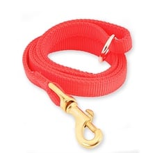 Nylon Dog Lead, Single Ply, Orange, 48" Walking Lead