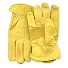 Premium Grain Double Leather Palm Cowhide Gloves