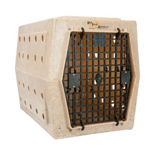 Ruff Land, Intermediate Kennel, Double Doors, Rockstone (Tan)