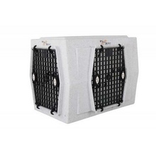 Ruff Land, Intermediate Kennel, Double Doors Right Side Entry, Whitestone