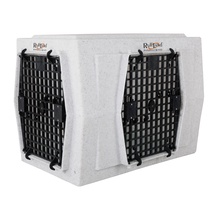 Ruff Land, Intermediate Kennel, Double Doors Right Side Entry