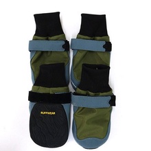 Ruffwear, Bark'n Boots Skyliner Boots, Green, Medium, (NEW)