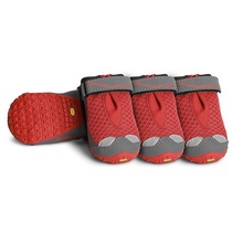 RuffWear, Grip Trex Dog Boots, Currant Red