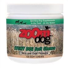 ZoomDog, Itchy Dog Skin & Coat Soft Chews, (120 Count)