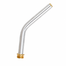 Jiffy Steamer 0297W 9" Curved Aluminum Pipehead with Brass Fitting