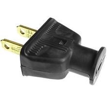 2 Wire Rubber Plug 183BK Black