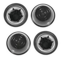 Univen Push Nut Axle Caps .437 (7/16") Compatible with Power Wheels Toy Cars and More 4 Pack