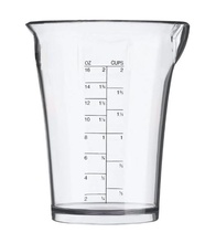 Univen Blender Measuring Cup 16 ounce (500ml) Compatible with Cuisinart Hand Blender CSB-79 CSB79MC