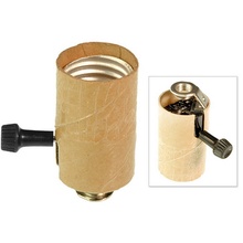 926 Lamp Socket Interior, 3 Way Knob Switch, 1/8 Bracket