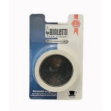 Bialetti 06604/07013 Gasket and Stainless Filter Plate, 6 Cup