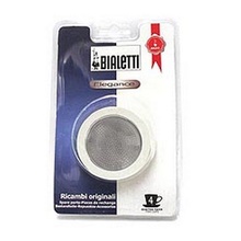 Bialetti 06616/07011 Gasket & Stainless Filter Plate, 4 Cup