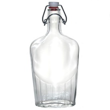Bormioli Rocco 389130 Glass Pocket Flask 17oz