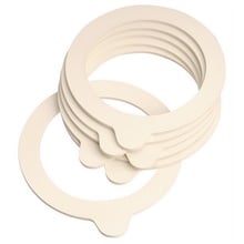 Bormioli Rocco Fido 3.5" Jar Replacement Gaskets, Bag Of 6