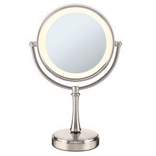 Conair BE87TSN.Touch Control Double Sided Lighted Mirror, Satin